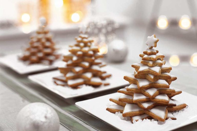 How To Make A Christmas Tree Cookie Stack