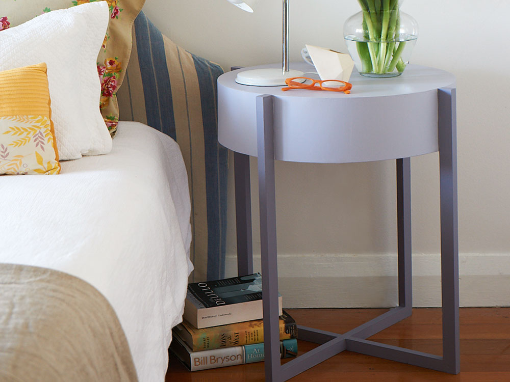 Make A Round Bedside Table - New Zealand Handyman Magazine