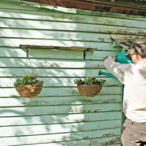 Step 3. Hang the baskets 