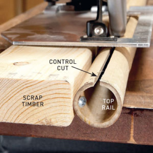 Step 4. Make control cuts