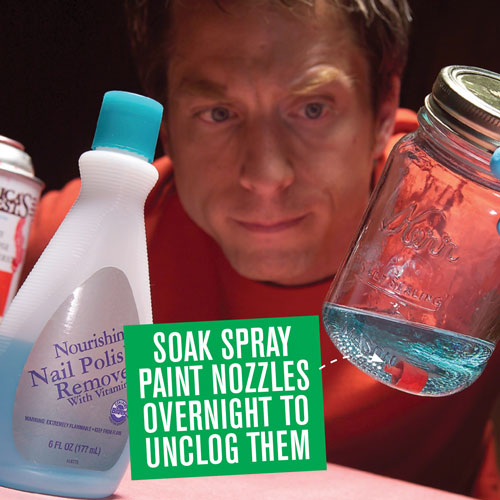 Unclog Spray Can Nozzles In One Easy Step New Zealand Handyman Magazine