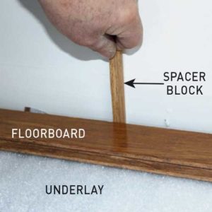 Step 4. Add spacer blocks 