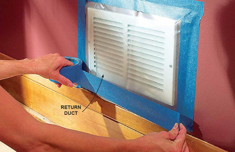 Cover up air ducts