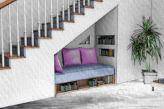 Five creative uses for the space under your stairs