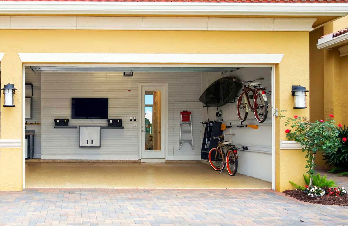 Don’t treat the garage like a storage locker